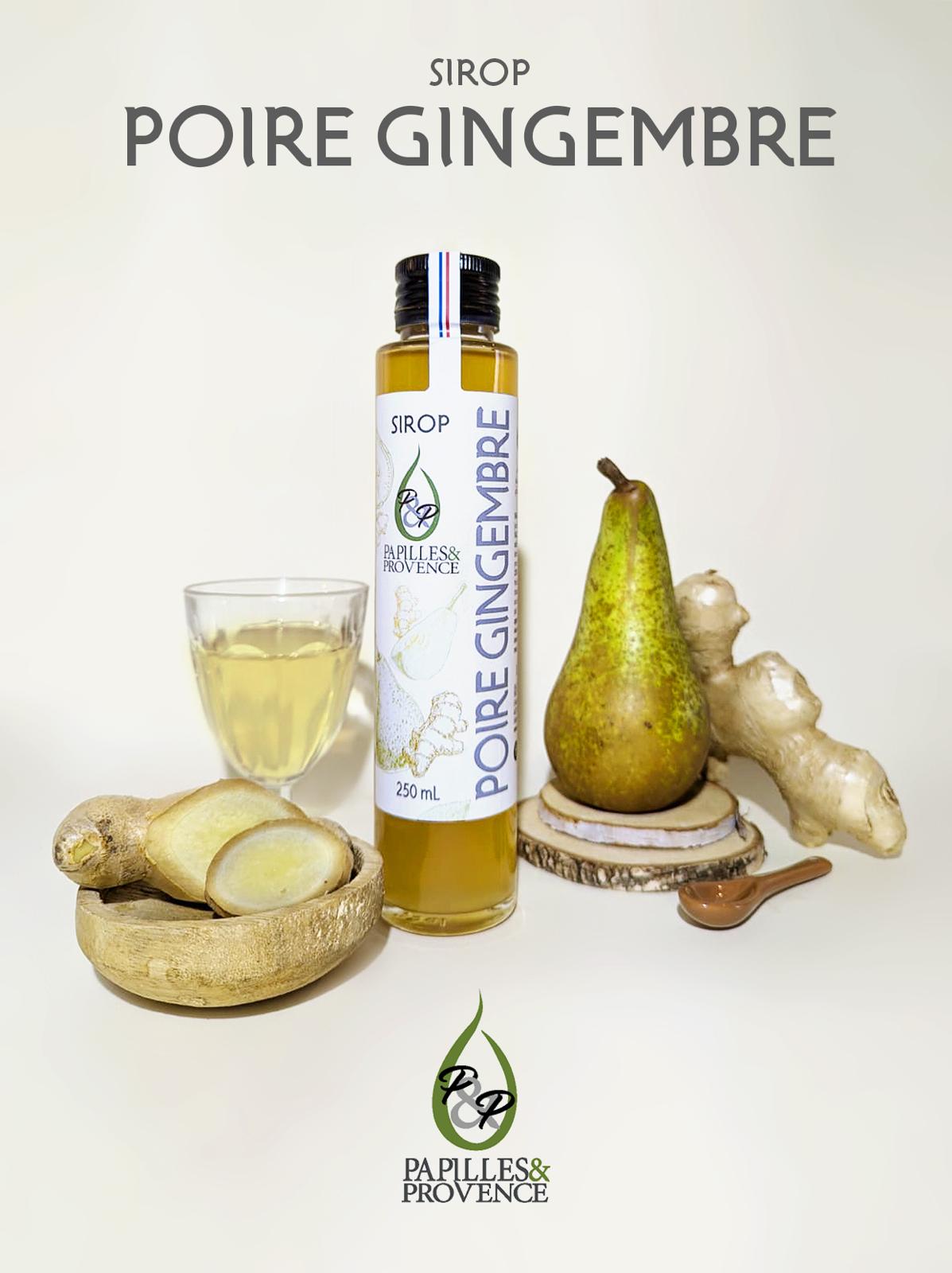 Sirop de Poire Gingembre